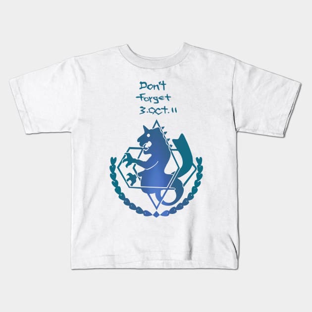 Don't forget Kids T-Shirt by SirTeealot